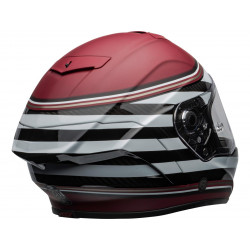 Casque BELL Race Star Flex DLX RSD The Zone Matte/Gloss White/Candy Red taille XXL