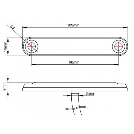 Feu arrière led souple DRC