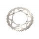 Couronne ART 51 dents acier anti-boue pas 520 type 210 argent