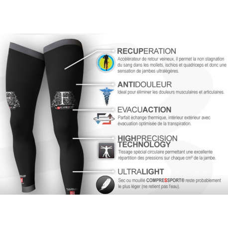 Manchons de jambes COMPRESSPORT