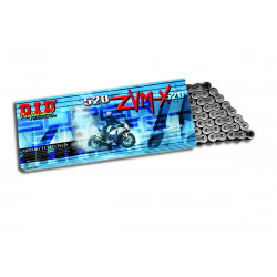 Chaîne de transmission D.I.D 525 ZVM-X noir/noir 96 maillons