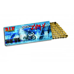 Chaîne de transmission D.I.D 525 ZVM-X or/or 116 maillons