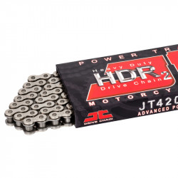 Chaîne de transmission JT DRIVE CHAIN 420 HDR acier 134 maillons