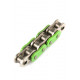 Chaine de transmission AFAM 525 A525XHR3-V vert 120 maillons