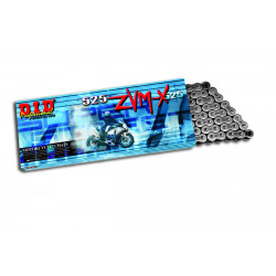 Chaîne de transmission D.I.D 525 ZVM-X noir/noir 106 maillons
