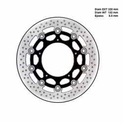 Disque de frein France Equipement SBK FE.FLSBK09603