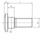 Kit vis titane pour disque de freins Arriére ZT31-3764R