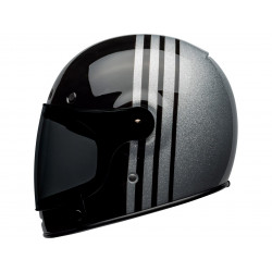 Casque BELL Bullitt DLX Reverb Gloss Black/Silver Flake
