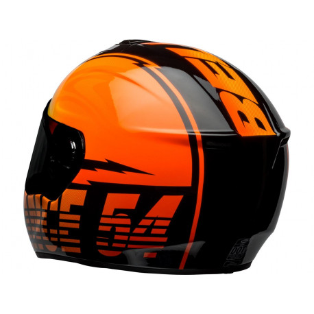 Casque BELL SRT Proverb Gloss Orange/Yellow/Black