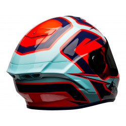 Casque BELL Star DLX Mips Labyrinth Gloss Blue/Red