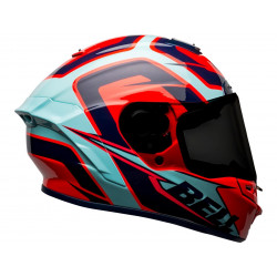 Casque BELL Star DLX Mips Labyrinth Gloss Blue/Red