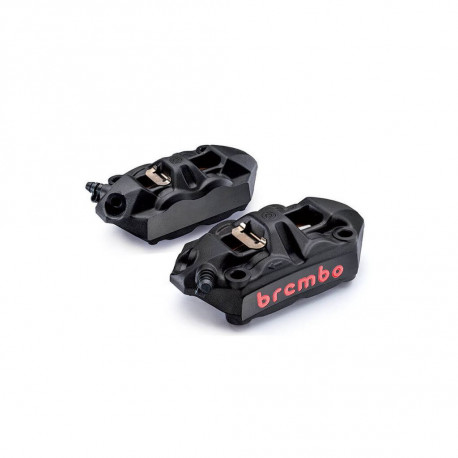 Etriers Brembo Radiaux monobloc forgés M4/108 noir