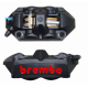 Etriers Brembo Radiaux monobloc forgés M4/108 noir