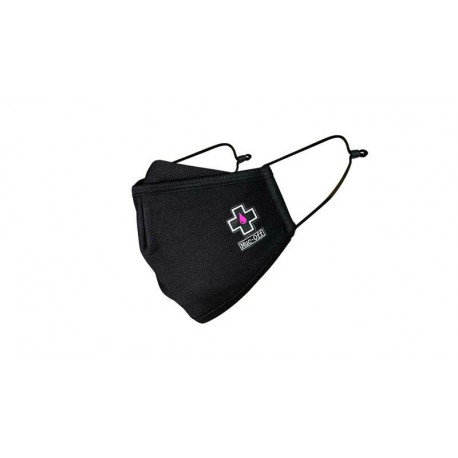 Masque lavable MUC-OFF noir taille L