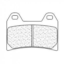 Plaquettes de frein CL BRAKES Racing métal fritté - 2539C60