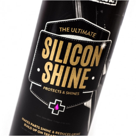 Spray de protection MUC-OFF Motorcycle Silicon Shine - spray 500ml