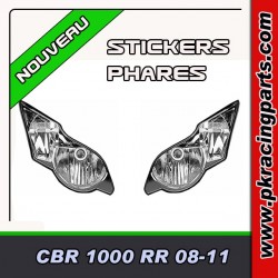 FAUX PHARES AUTOCOLLANTS CBR 1000 RR 08-11