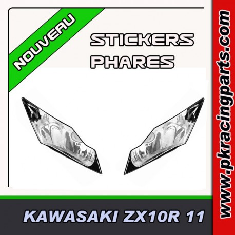 FAUX PHARES AUTOCOLLANTS ZX10R 11-13