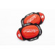 Slider genou RST Factory Reverse velcro - rouge taille unique