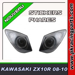 FAUX PHARES AUTOCOLLANTS ZX10 R 08-10