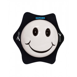 Sliders de genoux OXFORD Smiley blanc