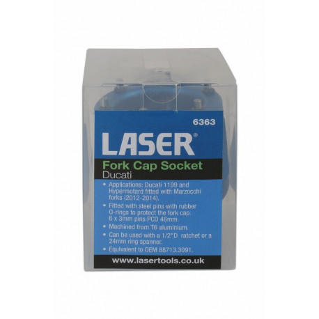 Douille à créneau LASER TOOLS dessus de fourche Ducati