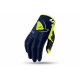 Gants motocross UFO Skill Kimura bleu/jaune fluo S