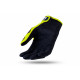 Gants motocross UFO Skill Kimura bleu/jaune fluo S