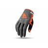 Gants motocross enfant UFO Skill Kimura gris/orange taille XS
