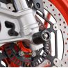 Protection de fourche R&G RACING noir - Aprilia