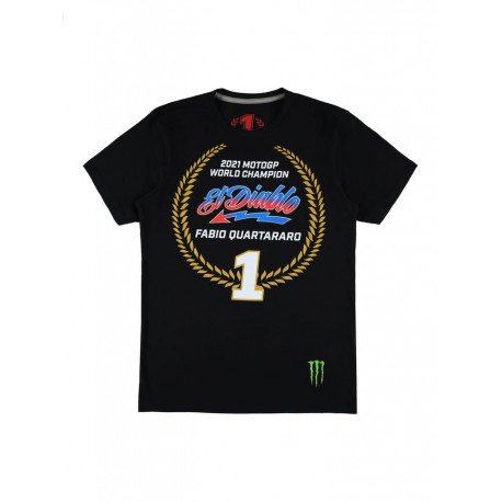 T-Shirt Fabio Quartararo Moto GP World Champion 2021