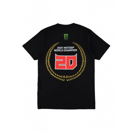 T-Shirt Fabio Quartararo Moto GP World Champion 2021