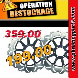 DESTOCK PAIRE DISQUES av wave SUZUKI GSXR