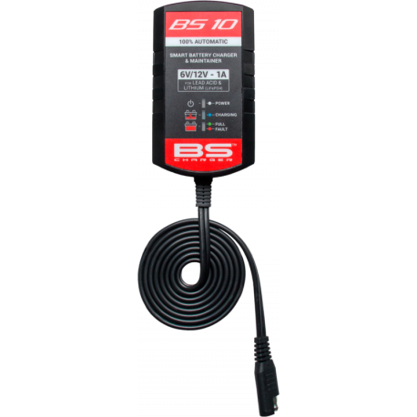 Chargeur de batterie intelligent BS BATTERY BS10 6V/12V 1A