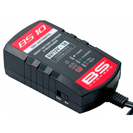 Chargeur de batterie intelligent BS BATTERY BS10 6V/12V 1A