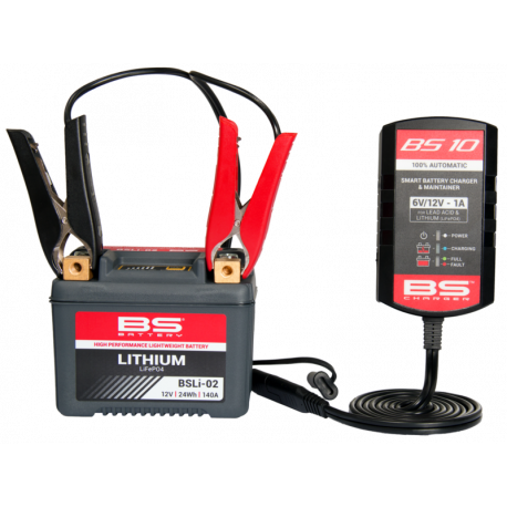Chargeur de batterie intelligent BS BATTERY BS10 6V/12V 1A