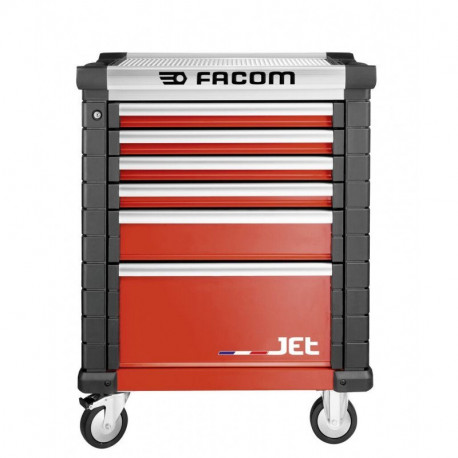 Servante FACOM JET M3 - 6 tiroirs rouge