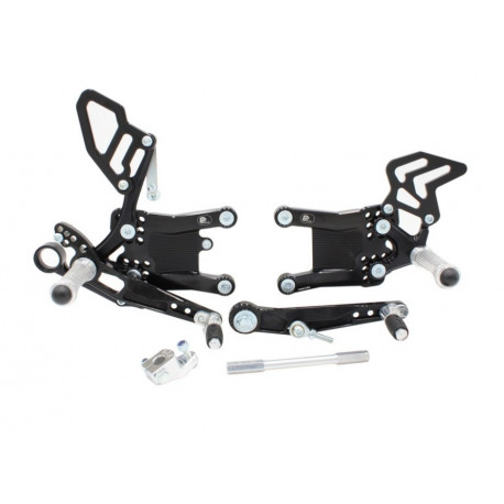 Commandes reculèes INVERSEES PP TUNING YAMAHA R6 17-21