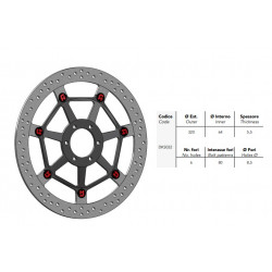 Disque de frein ACCOSSATO DKS032