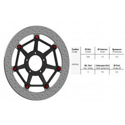 Disque de frein ACCOSSATO DKS036