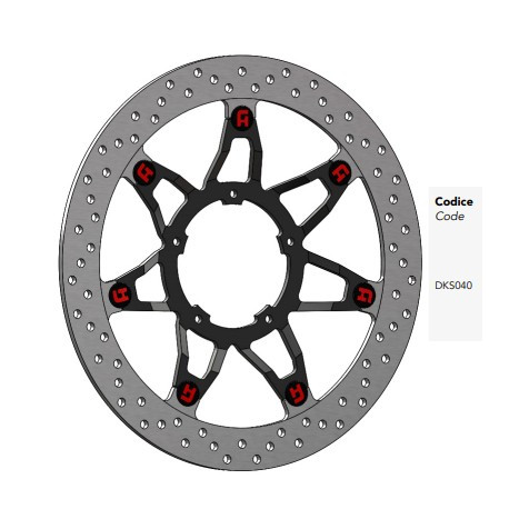 Disque de frein ACCOSSATO DKS040