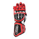 Gants RST Tractech Evo 4 cuir rouge/blanc/noir taille XL