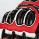 Gants RST Tractech Evo 4 cuir rouge/blanc/noir taille L