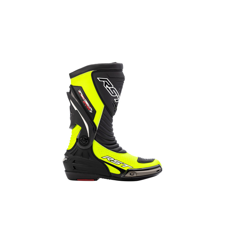 Botte moto top jaune fluo