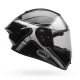 Casque BELL Race Star Tracer Gloss noir/blanc