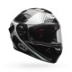 Casque BELL Race Star Tracer Gloss noir/blanc