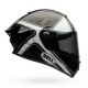 Casque BELL Race Star Tracer Gloss noir/blanc