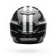 Casque BELL Race Star Tracer Gloss noir/blanc