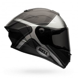 Casque BELL Race Star Tracer noir mat/gris