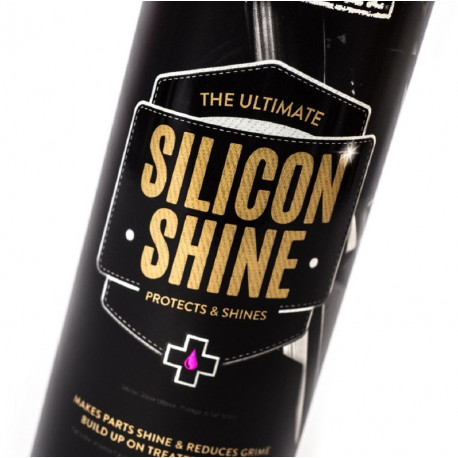 Spray de protection MUC-OFF Motorcycle Silicon Shine - spray 500ml X12